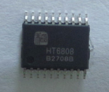 HT6808    3W、防破音、D類、雙聲道功率放大器