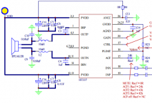 HT337  75W D類音頻功放