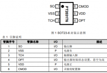 PT2031 單觸控單輸出觸摸 IC