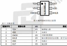 PT2031S 單觸控單輸出觸摸 IC