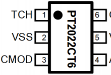 PT2022CT6 單觸控鎖存型輸出 IC